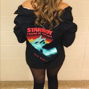 The Weeknd legend of the fall Tour windbreaker